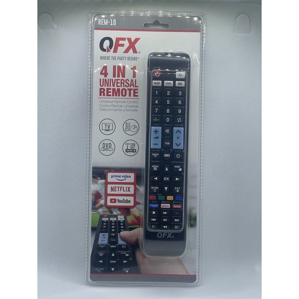 QFX REM-10 Smart Universal Remote Control